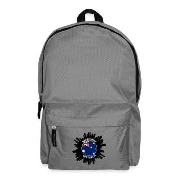 Melbourne Skyline Australien Flagge Reisesouvenir - Rucksack - Mittelgrau - Vorne
