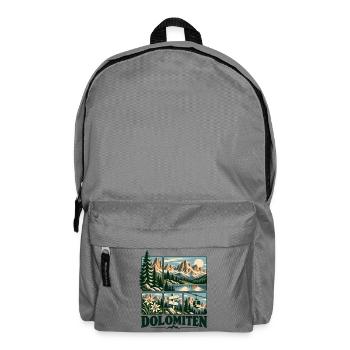 Dolomiten Alpine Adventure - Rucksack - Mittelgrau - Vorne