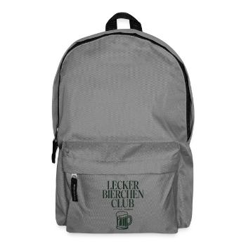 Lecker Bierchen Club - Rucksack - Mittelgrau - Vorne