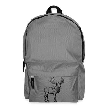 Elchhorn - Rucksack - Mittelgrau - Vorne