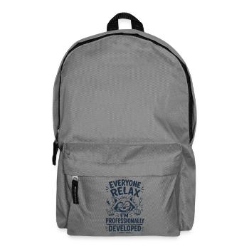 Professionally Developed - Rucksack - Mittelgrau - Vorne