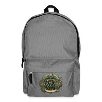 Keltischer arkaner Krieger - Rucksack - Mittelgrau - Vorne