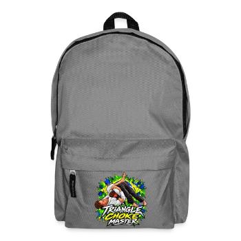 Brazilian Jiu-Jitsu Triangle Choke Master BJJ - Rucksack - Mittelgrau - Vorne