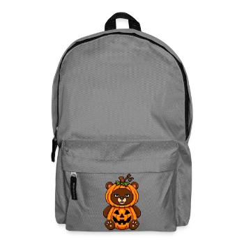 Grummeliger Kürbisbär - Rucksack - Mittelgrau - Vorne
