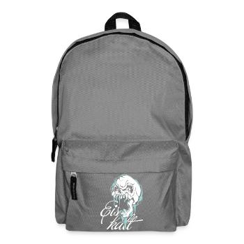 Skelett Eiskalt Weiß - Rucksack - Mittelgrau - Vorne