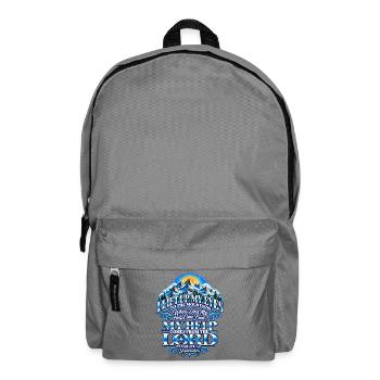 I lift up my eyes- Psalm 121:1-2 - Rucksack - Mittelgrau - Vorne