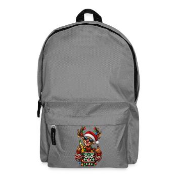 Ugly Christmas - Rucksack - Mittelgrau - Vorne