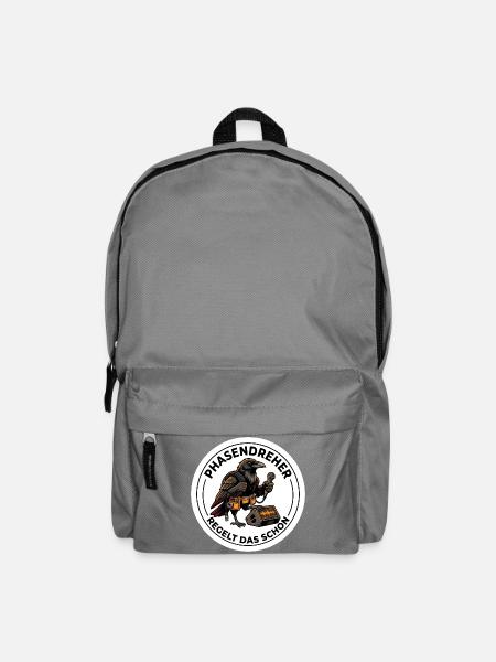 Tontechniker Phasendreher PA System - Rucksack - Mittelgrau