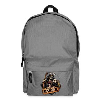 Der Letzte Reiseführer  - Rucksack - Mittelgrau - Vorne