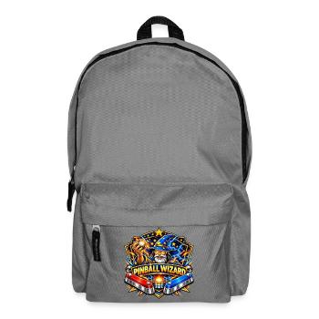Pinball Meisterzauber - Rucksack - Mittelgrau - Vorne