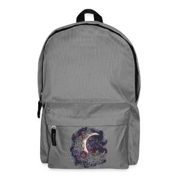 Mondrose im Sternenhimmel - Rucksack - Mittelgrau - Vorne