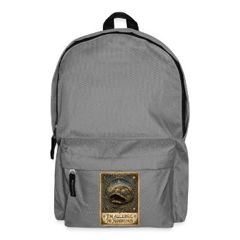 I'm Allergic To Mornings Turtle - Rucksack - Mittelgrau - Vorne