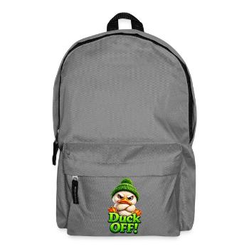 Ente Mütze Grimmig Duck Off - Rucksack - Mittelgrau - Vorne