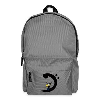 Posaunen-Bass Clef – Posaunist-Musik-T-Shirt - Rucksack - Mittelgrau - Vorne