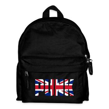 Punk - Kinder Rucksack - Schwarz - Vorne