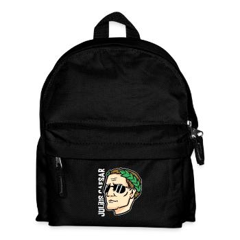 Wagemutiger Cäsar Triumphator - Kinder Rucksack - Schwarz - Vorne