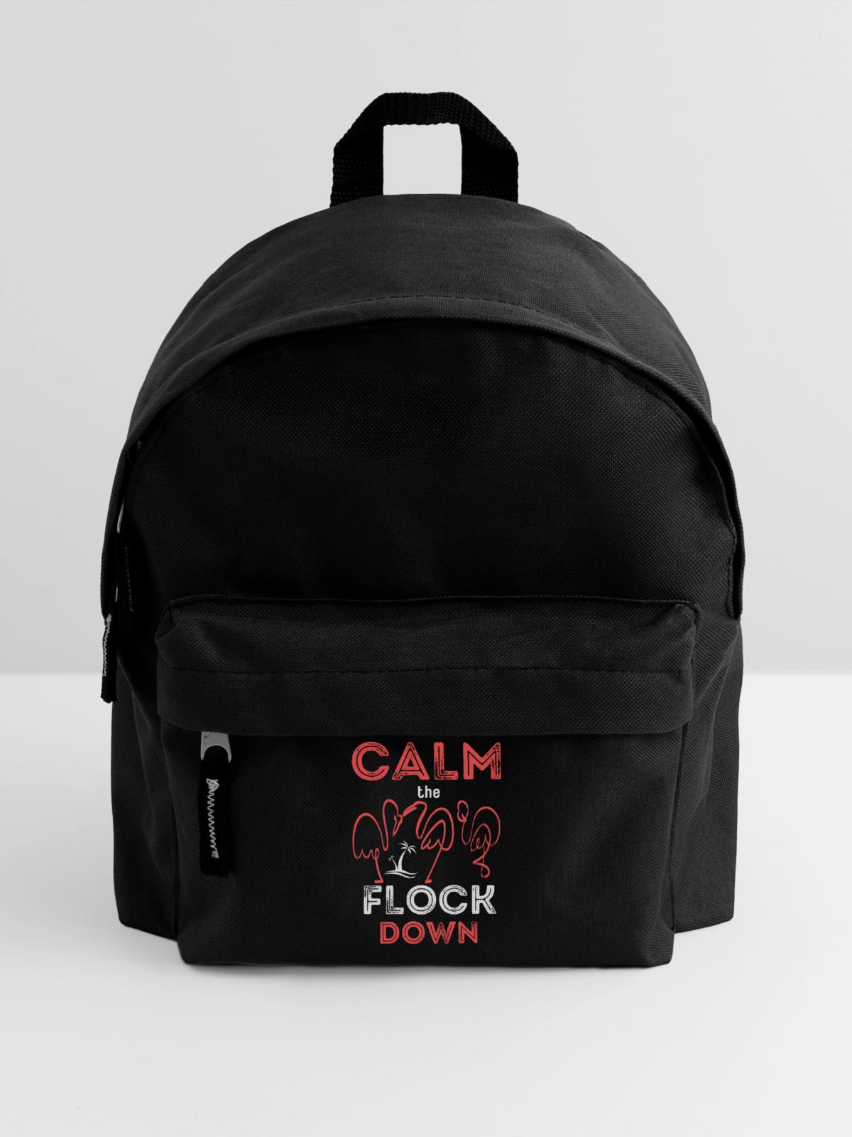 Beruhige die Herde - Kinder Rucksack - Schwarz - Vorne
