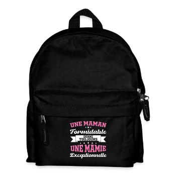 Gift for Grandma - An Exceptional Granny - Kids' Backpack - black - Front
