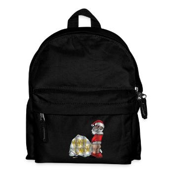 Ugly Christmas Funny - Kids' Backpack - black - Front