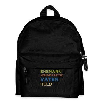 Administrator IT Administrator Admin Informatik - Kinder Rucksack - Schwarz - Vorne