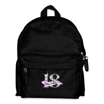 Happy Birthday 18th Birthday Gift Diamond Glamour - Kids' Backpack - black - Front