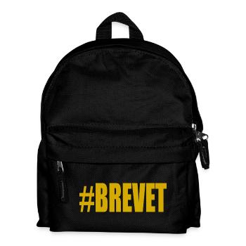 FERRY. BACCALAUREAT. PATENT. DNB. EXAMINATION. WELL DONE - Kids' Backpack - black - Front