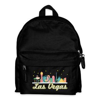 Las Vegas Strip - Kinder Rucksack - Schwarz - Vorne