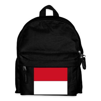 Monaco - Kinder Rucksack - Schwarz - Vorne