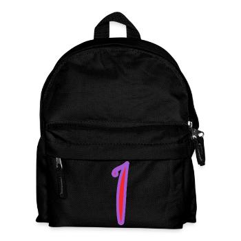 1 - Kids' Backpack - black - Front