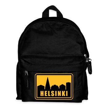 Helsinki - Kids' Backpack - black - Front