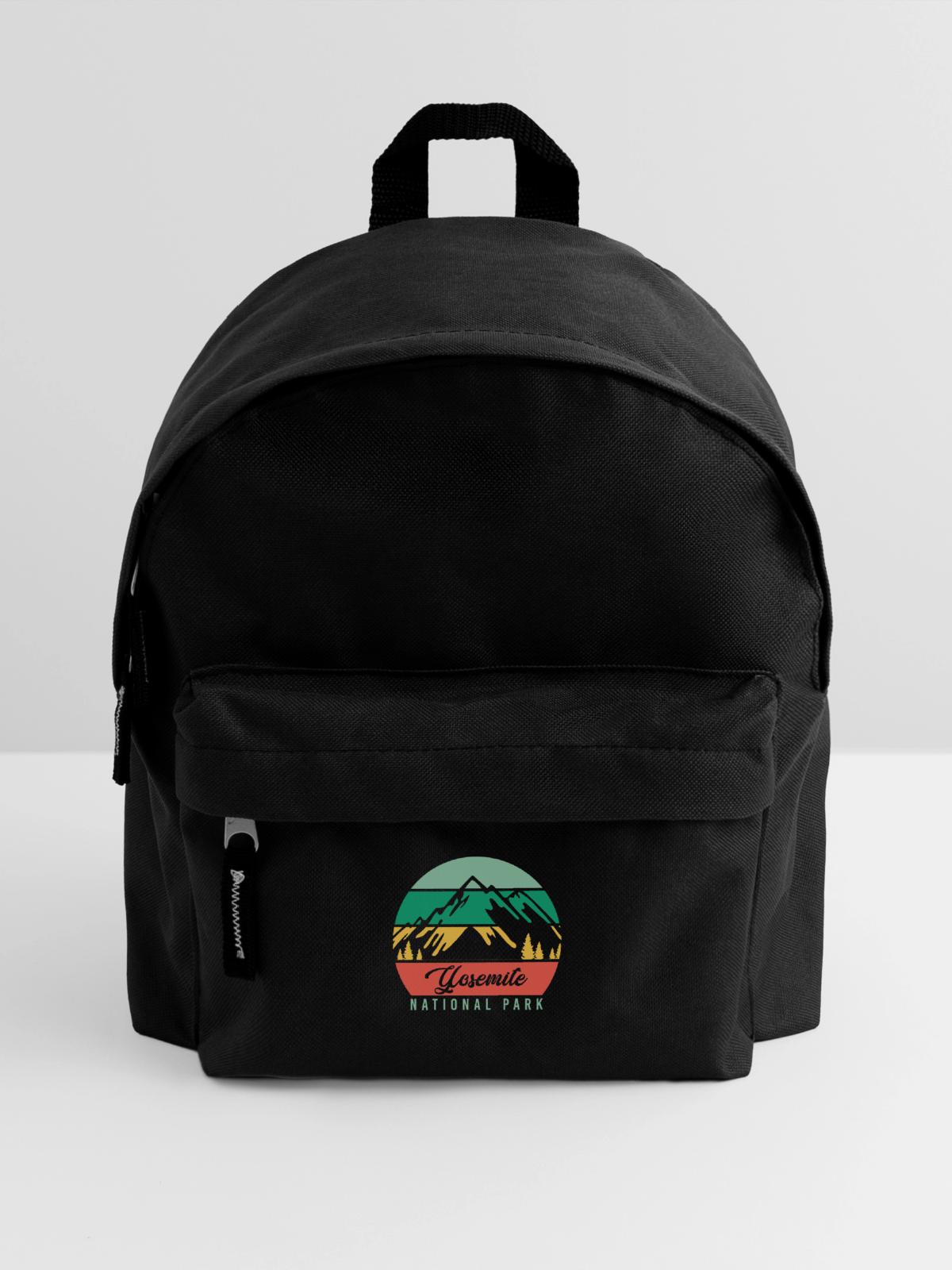 Yosemite National Park - Kinder Rucksack - Schwarz - Vorne