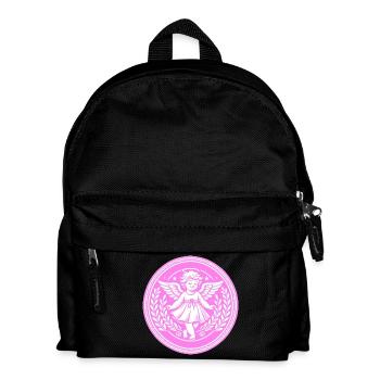 Guardian Angel Logo - Kids' Backpack - black - Front