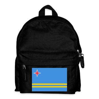 Aruba - Kinder Rucksack - Schwarz - Vorne