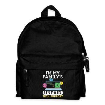 Bitte starten Sie Ihren Computer neu - Kinder Rucksack - Schwarz - Vorne