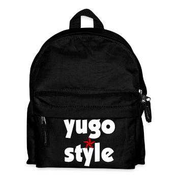 yugo style - Kinder Rucksack - Schwarz - Vorne