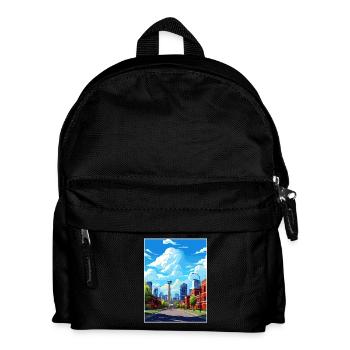 Calgary Kanada Vintage Reiseposter WPA Souvenir - Kinder Rucksack - Schwarz - Vorne