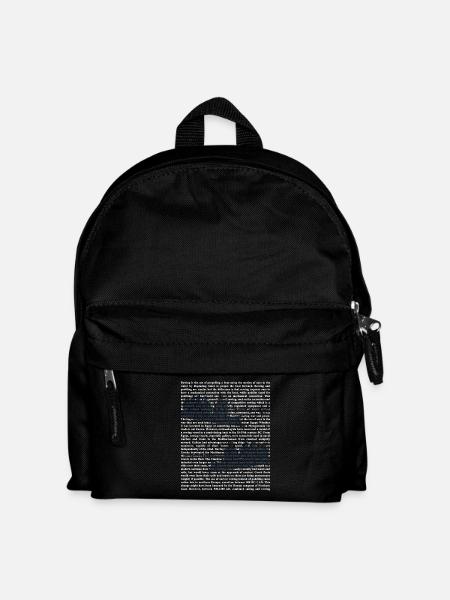 Schlagfertige Rudercrew Regatta - Kinder Rucksack - Schwarz
