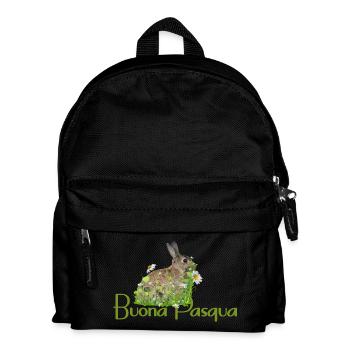 Frohe Ostern - Kinder Rucksack - Schwarz - Vorne