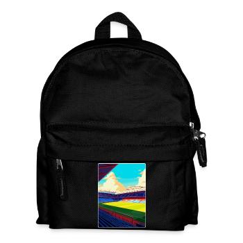 Selhurst Park Stadion Reiseposter Souvenir WPA - Kinder Rucksack - Schwarz - Vorne