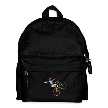 Flinker Kunstradfahrer Hallenturnier - Kinder Rucksack - Schwarz - Vorne