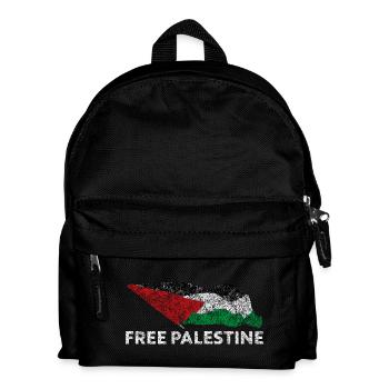 Free Palestine - Kids' Backpack - black - Front