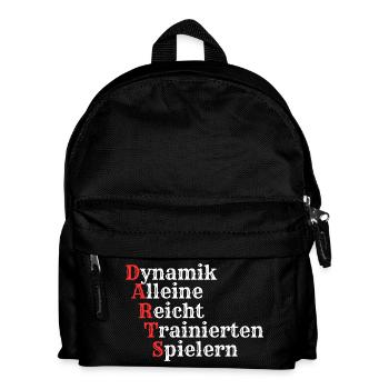 Darts Darts Darts - Kinder Rucksack - Schwarz - Vorne
