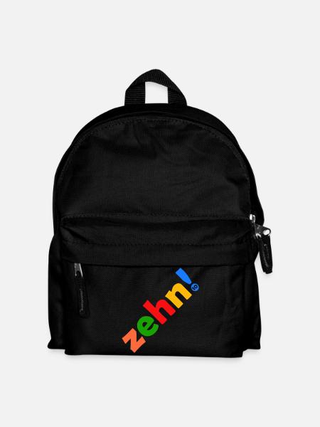 ZEHN 10 JAHRE 10. GEBURTSTAG - Kinder Rucksack - Schwarz