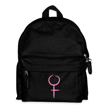 Venusssymbol Frau Mädchen Venus Symbol Geschenk - Kinder Rucksack - Schwarz - Vorne