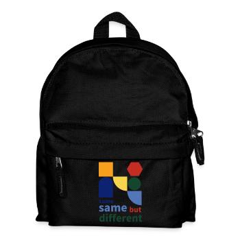 same same but different - Kinder Rucksack - Schwarz - Vorne