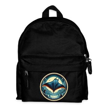 Ray Fish - Kids' Backpack - black - Front