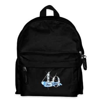 Happy Birthday 40th Birthday Gift Diamond Glamour - Kids' Backpack - black - Front
