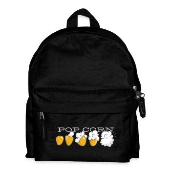 Popcorn evolution - Kids' Backpack - black - Front
