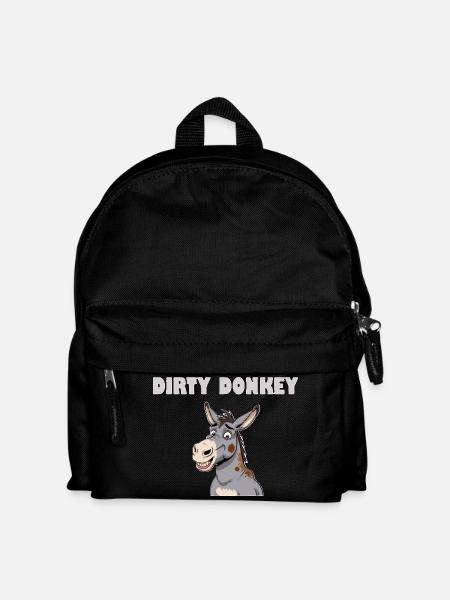 DIRTY DONKEY - Kinder Rucksack - Schwarz