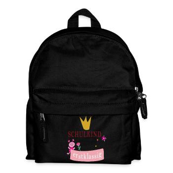 Écolier de première classe - Sac à dos Enfant - noir - Devant